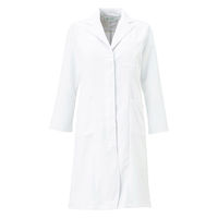 大丸白衣 レディース長袖シングル診察衣(リンクホールタイプ) ホワイト M N680 1枚（直送品）