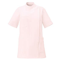 大丸白衣 レディース半袖ケーシー ピンク M N771 1枚（直送品）