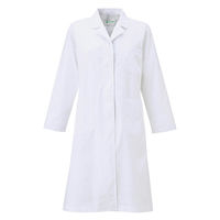 大丸白衣 レディース長袖シングル診察衣 ホワイト M N603 1枚（直送品）