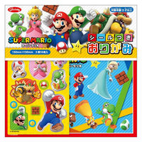 ショウワノート ショウワ スーパーマリオ シールつきおりがみ 236441 1セット(1個×10)（直送品）