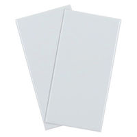 ハイロジック スチールパネル 20x10cm 2枚入 ホワイト 59029 1枚（直送品）
