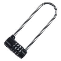 ハイロジック 外でも使える4段弦長文字合錠 俵型 GS-817 1個（直送品）