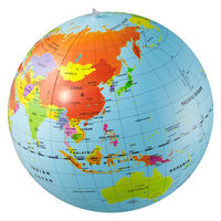 トライブ おもちゃ ビーチボール地球儀 50cm 410378 1個（直送品）