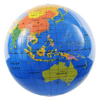 トライブ おもちゃ ビーチボール地球儀 30cm 410379 1個（直送品）
