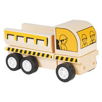 トライブ おもちゃ はたらくくるま工事現場 ダンプカー 木製 410534 1個（直送品）