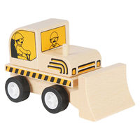 トライブ おもちゃ はたらくくるま工事現場 ブルドーザー 木製 410536 1個（直送品）