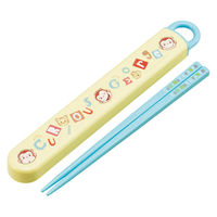 スケーター 箸箱セット スライド式ハシ箱セット ジョージ アルファベット 493390 1個（直送品）