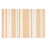 ルークラン ランチョンマット アプリクス ジオクラシック オレンジ 494726 1個（直送品）