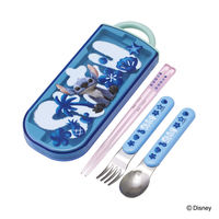 スケーター トリオセット 抗菌食洗対応 リロ&スティッチ 495322 1個（直送品）