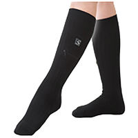 大進 SUNART あんよのこたつ マイクロカーボンファイバーヒーター付きソフトソックス S/M SHS-04 1組（直送品）