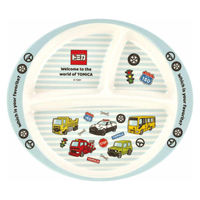 スケーター ランチプレート バンブーメラミン トミカ 494181 1個（直送品）