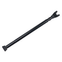 ハイロジック つっぱり建具ガード ブラック 1本入 60497 1個（直送品）