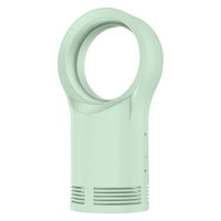 大進 羽なしファンヒーター2 26×13.5cm グリーン YD-1357 1台（直送品）