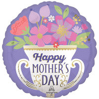 ポップバルーン(18インチ サテンハッピーマザーズディトロフィー) XS1-0047 1ロット(10個)（直送品）