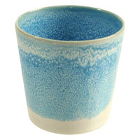 ヤマ庄陶器 フリーカップ 300ml 彩 カップ ボウル 陶器 信楽焼 日本製 アクア 318565 1個（直送品）