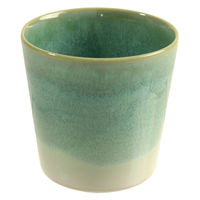 ヤマ庄陶器 フリーカップ 300ml 彩 カップ ボウル 陶器 信楽焼 日本製 グリーンアップル 318567 1個（直送品）