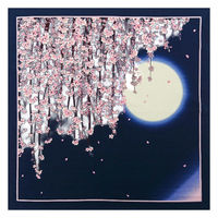 三陽商事 風呂敷 お弁当 50cm 中巾 綿小ふろしき 日本の四季 春 364181 1個（直送品）