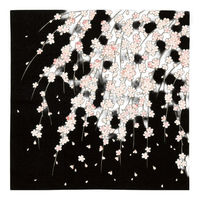 三陽商事 風呂敷 お弁当 50cm 綿小ふろしき しだれ桜 364190 1個（直送品）