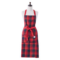 ResoTrading エプロン クロベリー Leende レッド 446319 1個（直送品）