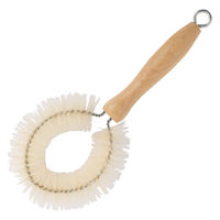 ギャラックス貿易 Redecker レデッカー ワイングラスブラシ 20cm 豚毛 448629 1個（直送品）