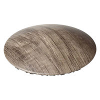 ルークラン ドアストッパー ドアリス ペーパーウェイト 木目調 すべり止め付 モニュメントオーク 449298 1個（直送品）