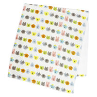 ACCENT フェイスタオル 34×80cm CRAFTHOLIC マルチ 451994 1個（直送品）