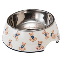 小泉ライフテックス フードボウル M ペット食器 ベアーアイボリー 470879 1個（直送品）