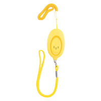 デビカ 防犯ブザー ミニ 非常用ブザー 軽量 85dB イエロー 474052 1個（直送品）