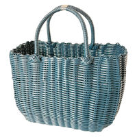 サンリツ バスケット al.atte 客室用の洗える抗菌湯かごL ネイビー 484417 1個（直送品）