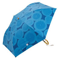 小川 日傘 河馬印本舗 2段 折りたたみ傘 晴雨兼用 手開き式 50cm ピンポンマム 486398 1個（直送品）