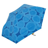 小川 日傘 河馬印本舗 折りたたみ傘 晴雨兼用 手開き式 50cm ピンポンマム 486409 1個（直送品）