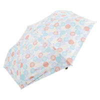 小川 折りたたみ傘 河馬印本舗 スリム 晴雨兼用 手開き式 50cm おはじき 486421 1個（直送品）