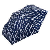 小川 折りたたみ傘 河馬印本舗 スリム 晴雨兼用 手開き式 50cm そろばん 486422 1個（直送品）