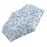 小川 折りたたみ傘 河馬印本舗 スリム 晴雨兼用 手開き式 50cm 折り紙 486425 1個（直送品）