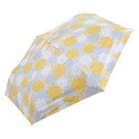 小川 折りたたみ傘 河馬印本舗 スリム 晴雨兼用 手開き式 50cm タンポポ 486424 1個（直送品）