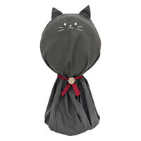 東洋ケース 猫家電カバー 扇風機カバー クロ 4511546142230 1個（直送品）