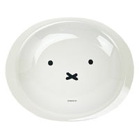 関東プラスチック工業 ミッフィーフェイス 小判皿 M-1304F1 4523927008561 1個（直送品）