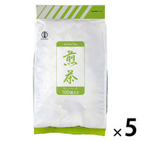 宇治の露 業務用煎茶ティーパック 1セット(100バッグ入×5)
