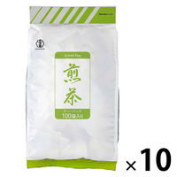 宇治の露 業務用煎茶ティーパック 1セット(100バッグ入×10)