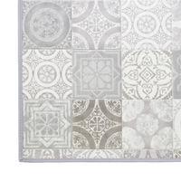 フェデポリマーブル 玄関マット 室内用 70×120cm アンティグオ 撥水加工 グレー 401412 1個（直送品）