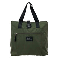 優美社 エコバッグ ショッピングバッグ リュック&トートタイプ 3way 多機能 保冷 保温 カーキ 348554 1個（直送品）