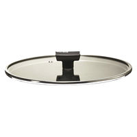 アイティインターナショナル フライパン 蓋 26cm NOVA GLASS LID フライパンカバー 378212 1個（直送品）