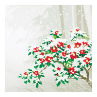 三陽商事 風呂敷 お弁当 50cm 綿小ふろしき 春夏秋冬 364188 1個（直送品）