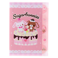 サンスター文具 ダイカットクリアファイル 5ポケット Y2Kホイップ シュガーバニーズ S2175762 1個