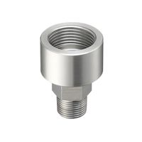 オムロン IoT液体流量センサ アダプタ R(テーパねじ) 対応口径10A(3/8”) E8PC用 E8PC-YA-A38 1個（直送品）