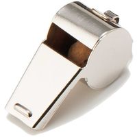 岡潮 警笛ホイッスル10個セット:金属 4402 1式 579-2064（直送品）