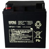 岡田商事 エナジーウィズ HP24ー12A 小型制御式鉛蓄電池 1個 578-8840（直送品）