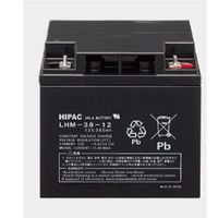 岡田商事 エナジーウィズ LHMー38ー12 小型制御式鉛蓄電池 1個 578-8845（直送品）