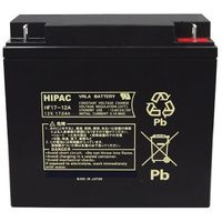 岡田商事 エナジーウィズ HF17ー12A 小型制御式鉛蓄電池 1個 578-8852（直送品）