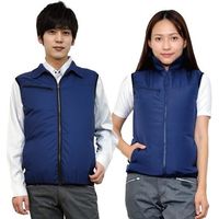 岡潮 空調ベスト(ウェアのみ) 20201 ネイビー7L 20201N-7L 1着 650-5191（直送品）